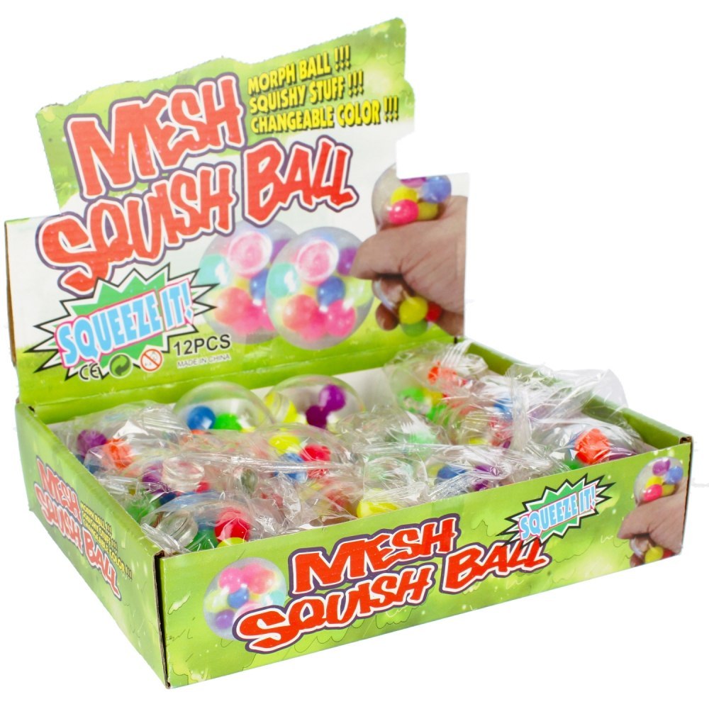 SQUEEZED BALL BALLS 7 CM MEGA CREATIVE 490315